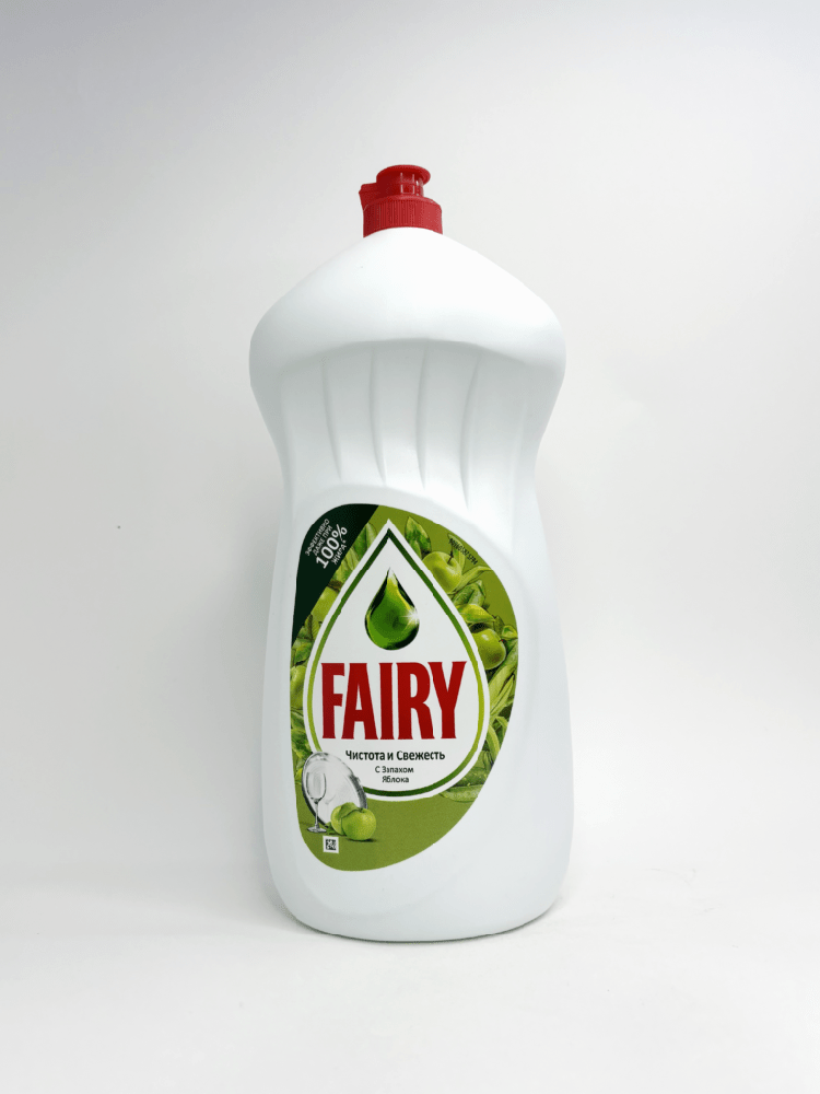 Fairy - ფეირი, ჭურჭლის სარეცხი სითხე, 1500მლ*9, ვაშლი