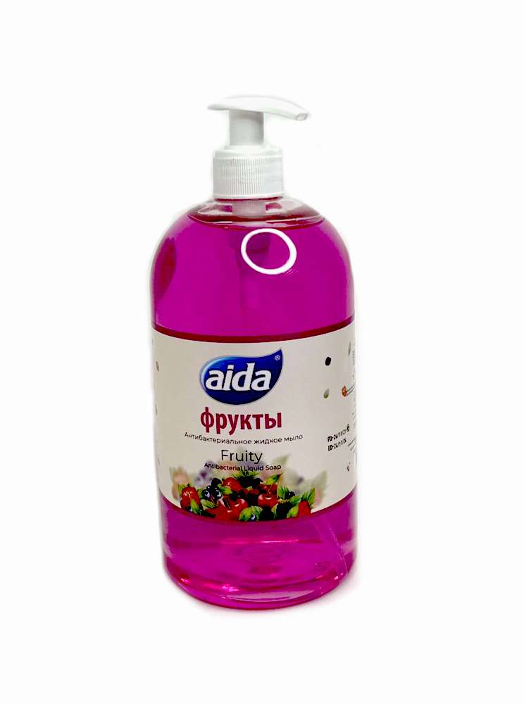 IMG_1823-scaled-e1728980985224 Aida - აიდა, თხევადი საპონი, 1000 მლ. ხილის - Image 1