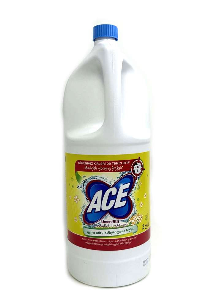 ACE – ასი, მათეთრებელი  ქლორი, 2ლ. ლიმონი