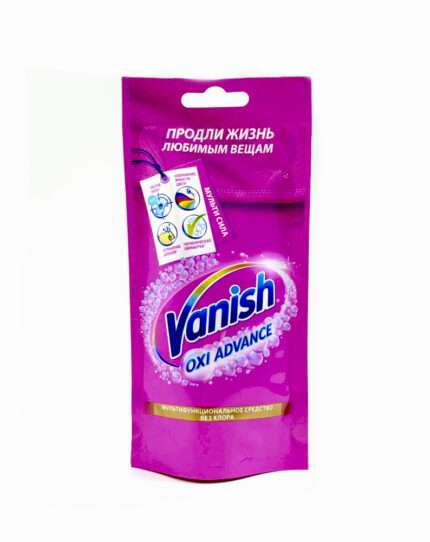 Vanish - ვანიში ლაქების ამომყვანი სითხე ფერადი ქსოვილებისთვის, 100 მლ.