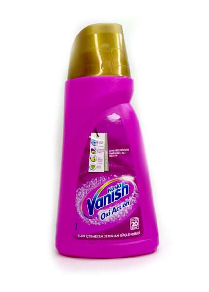 Vanish - ვანიში ლაქების ამომყვანი სითხე ფერადი ქსოვილებისთვის, 1000 მლ.