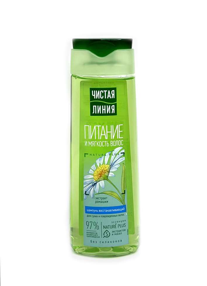 ჩისტაია ლინია, შამპუნი, გვირილა, 350 მლ.