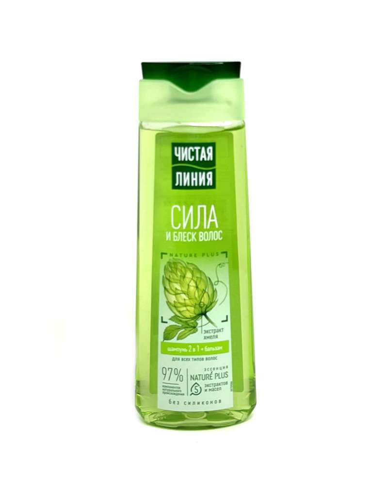 ჩისტაია ლინია, შამპუნი, მცენარეები, 350 მლ.