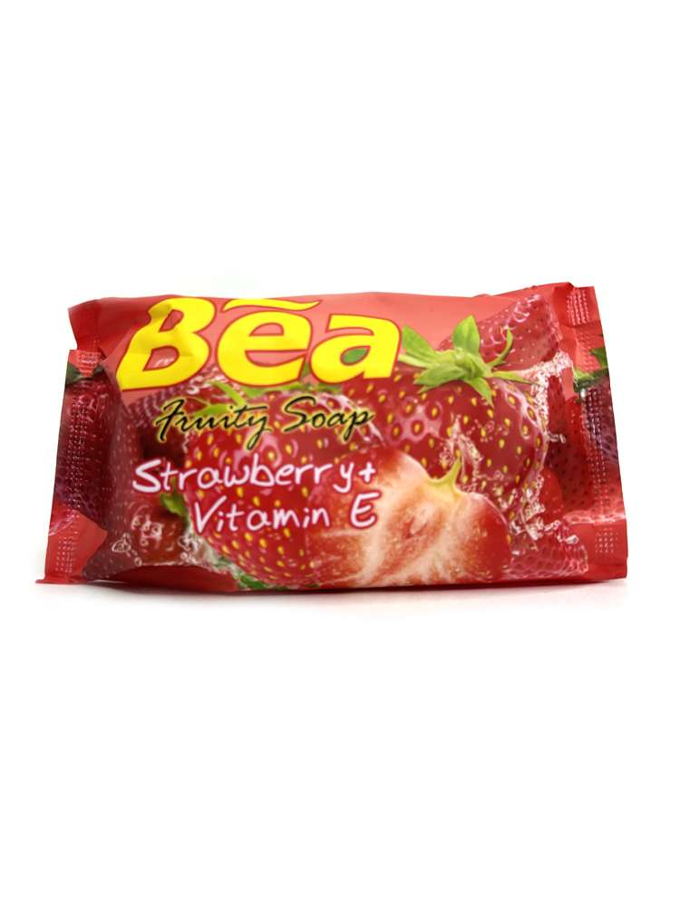 Bea - ბეა, საპონი, მარწყვი და ვიტამინი E, 125გ.