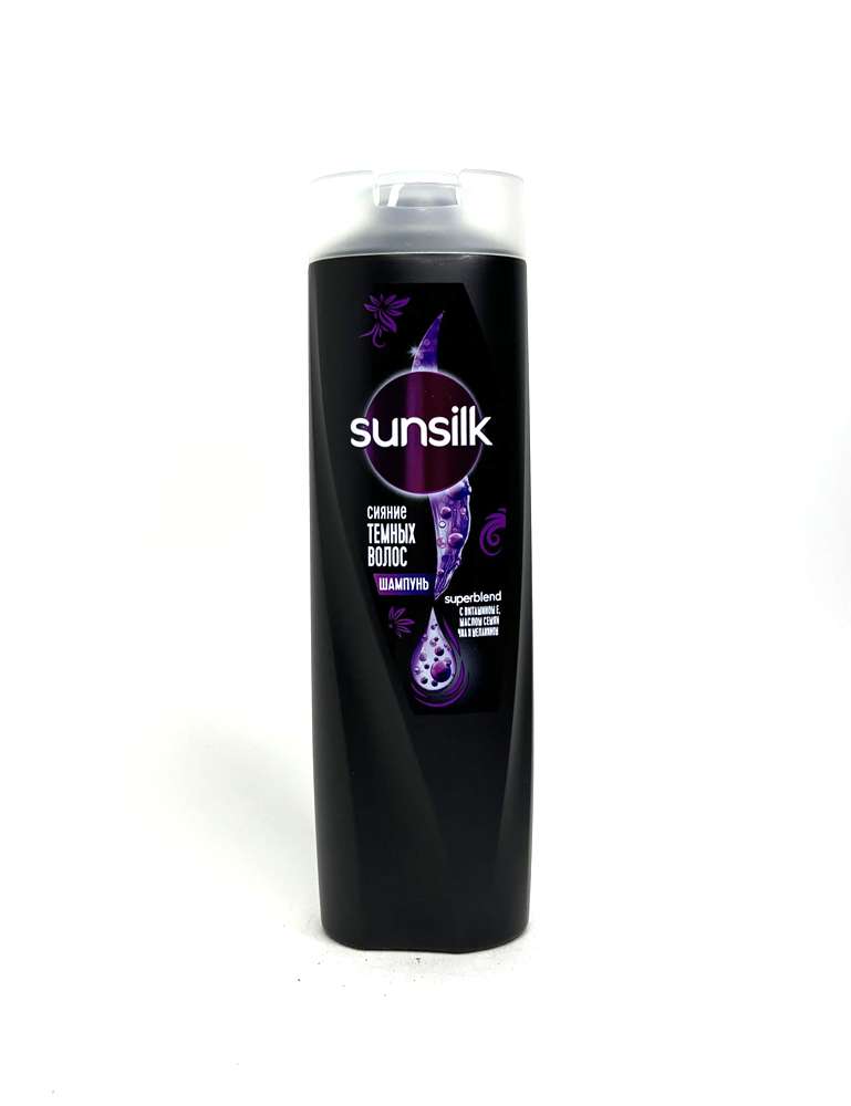 Sunsilk - სანსილკი, შამპუნი, შავი ბზინვარება, 200 მლ.