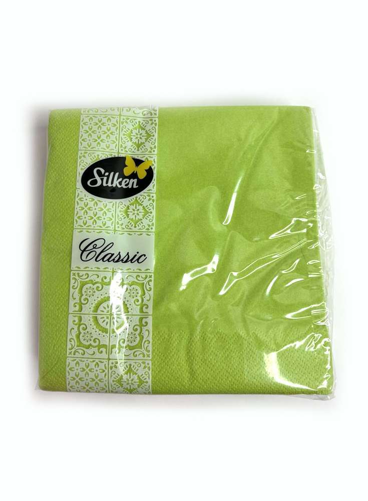 Silken - სილკენ, ხელსახოცი, კლასიკი, მწვანე