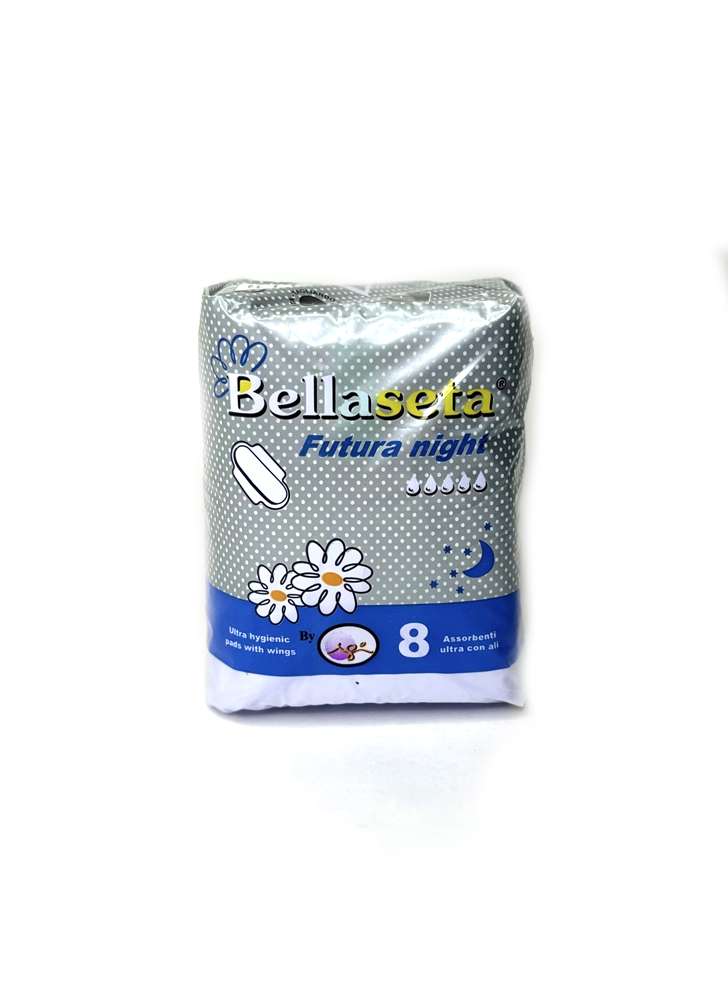 Bellaseta - ჰიგიენური საფენი, 5 წვეთი, 8ც.