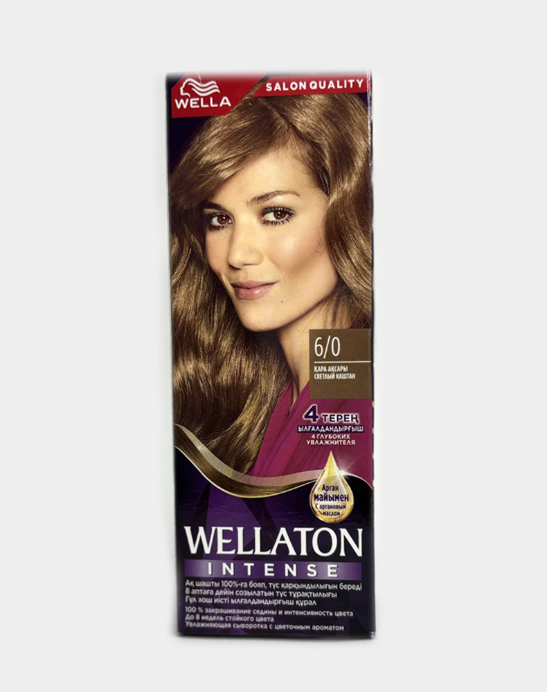 Wellaton - ველატონი, თმის საღებავი, 6/0