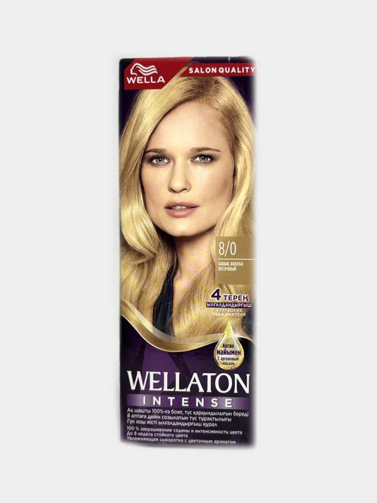 Wellaton - ველატონი, თმის საღებავი, 8/0
