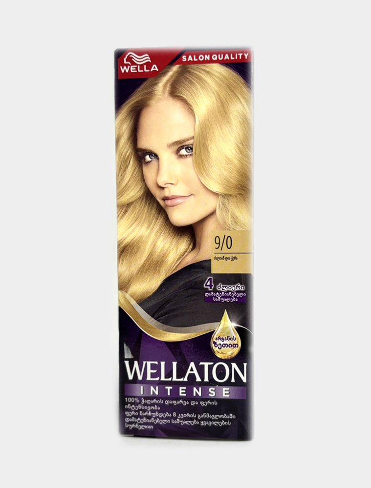 Wellaton - ველატონი, თმის საღებავი, 9/0
