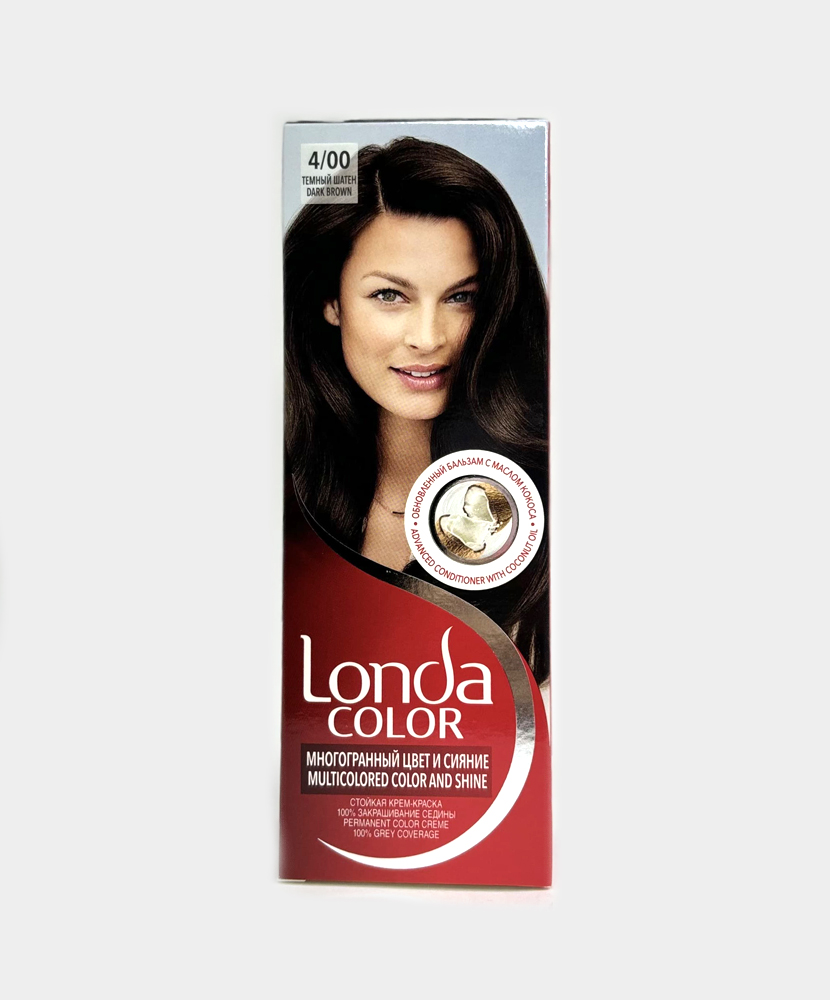 Londa - ლონდა, თმის საღებავი, N4/00