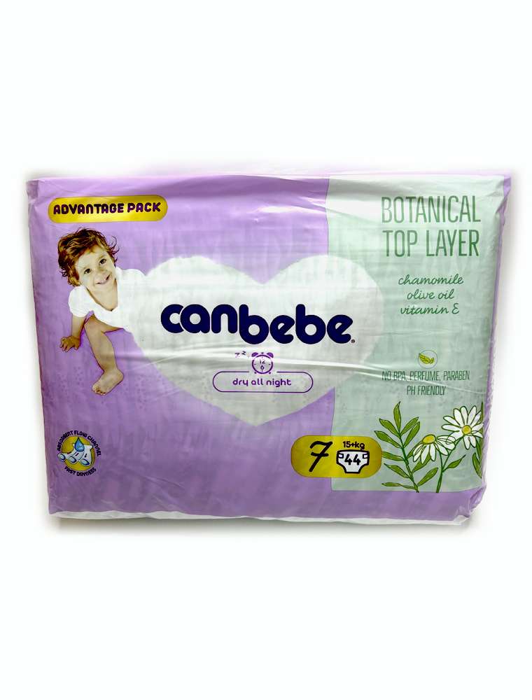 Canbebe - ქანბებე, ბავშვის საფენი, 7 ზომა