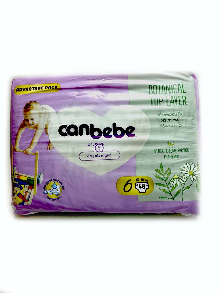 Canbebe - ქანბებე, ბავშვის საფენი, 6 ზომა