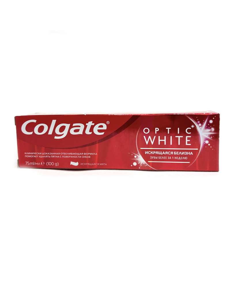 Colgate - ქოლგეითი, კბილის პასტა, ოპტიკ ვაითი