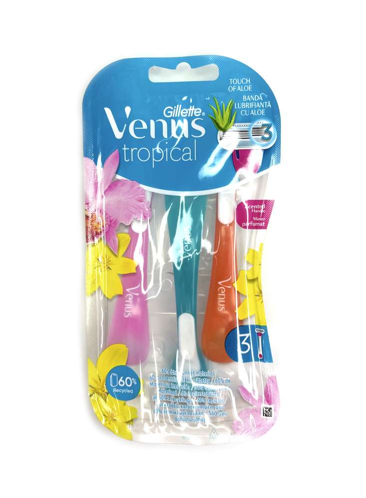 Gillette Venus – ჯილეტი ვენუსი, საპარსი 3 პირით