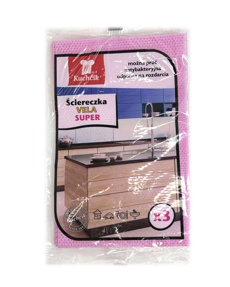 Vela Super - ველა სუპერ, სამზარეულოს ტილო, 3 ც