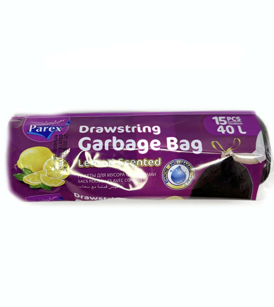 Parex - პარექს, ნაგვის პარკი, 40ლ, 15 ც