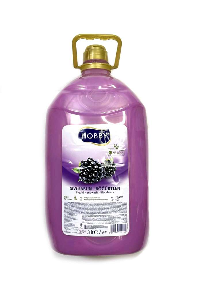 Hobby – ჰობი, თხევადი საპონი, მაყვალი, 3 ლ