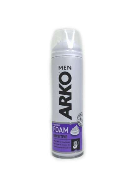 ARKO - არკო, მამაკაცის საპარსი ქაფი, მგრძნობიარე კანის, 200 მლ