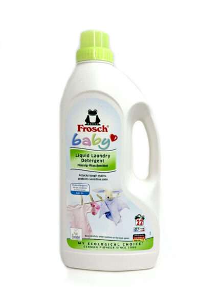 Frosch - ფროშ, ბავშვის ტანსაცმლის სარეცხი სითხე, 1500 მლ