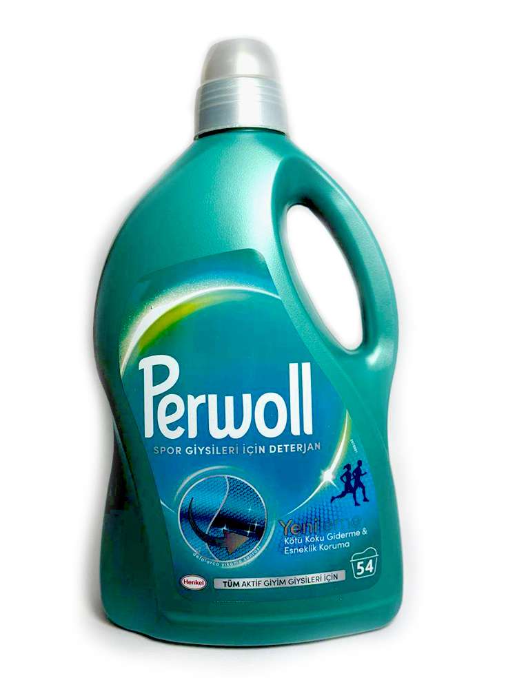 Perwoll - პერვოლი, სპორტული ქსოვილის სარეცხი სითხე, 2.97 ლ