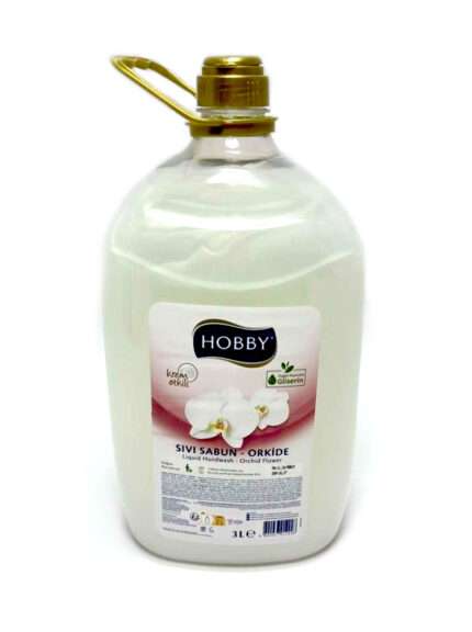Hobby – ჰობი, თხევადი საპონი, ორქიდეა, 3 ლ