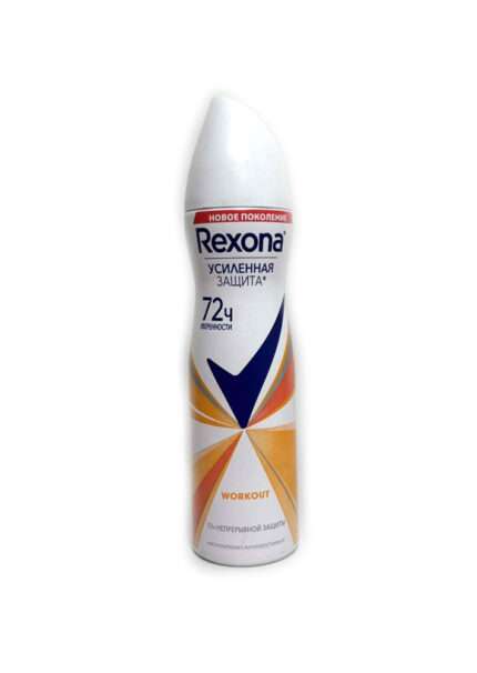 Rexona - რექსონა, დეოდორანტი, ქალის, Workout, 150მლ