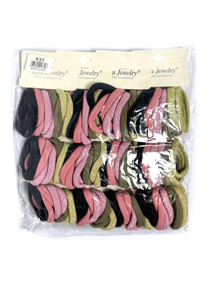 Ziyu Jewelry - თმის რეზინა, სხვადასხვა ფერის 632