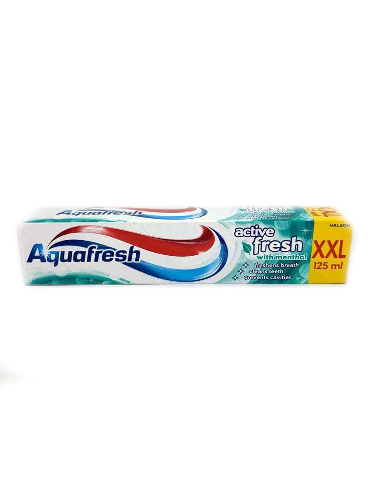 AQUAFRESH - აქვაფრეში, კბილის პასტა, აქტივ ფრეში XXL