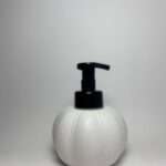 თხევადი საპნის დისპენსერი - თეთრი, გოგრა