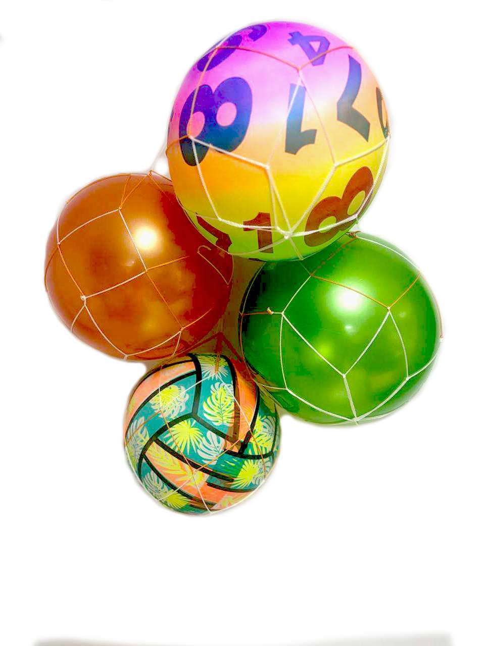 ბურთი, საბავშვო, სხვადასხვა ფერისა და დიზაინის