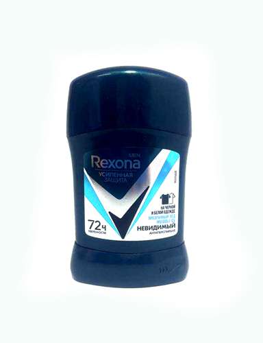 Rexona – რექსონა, სტიკ-ანტიპერსპირანტი მამაკაცებისთვის, Invisible Ice, 72სთ, 1ც.
