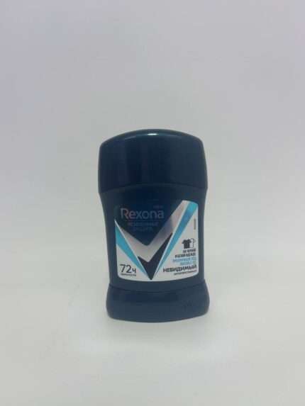 Rexona – რექსონა, სტიკ-ანტიპერსპირანტი მამაკაცებისთვის, Invisible Ice, 72სთ, 1ც.