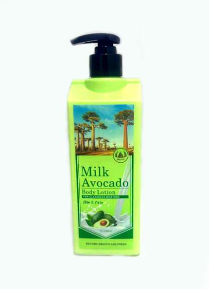 Milk Avocado –  ავოკადოს ტანის ლოსიონი(რძე), დამატენიანებელი, 1ც.