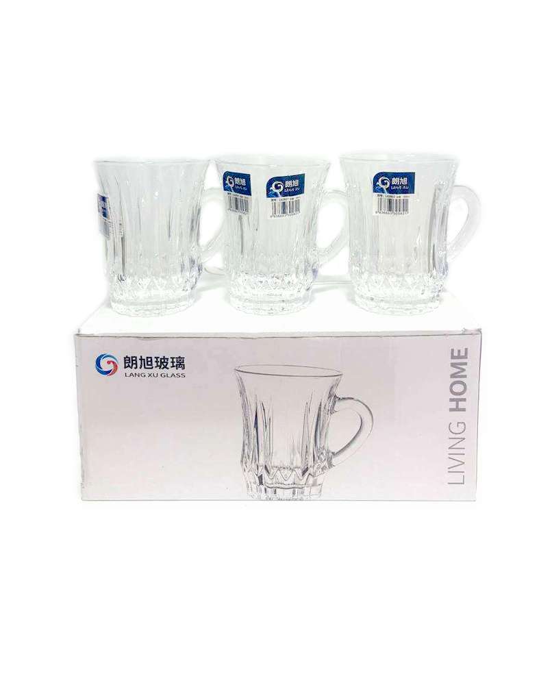 Glass Mugs – გამჭირვალე მინის ჩაის ჭიქები