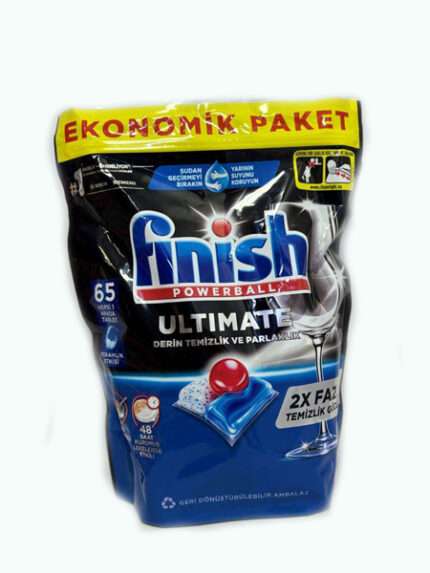 Finish Ultimate – ჭურჭლის სარეცხი ტაბლეტი, 65ც.