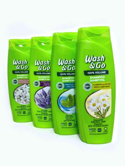 Wash & Go - ვოშ ენდ გოუ, შამპუნი, 360 მლ.