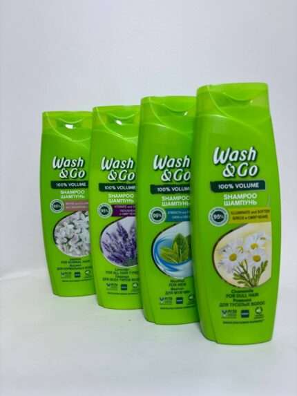 Wash & Go - ვოშ ენდ გოუ, შამპუნი, 360 მლ.