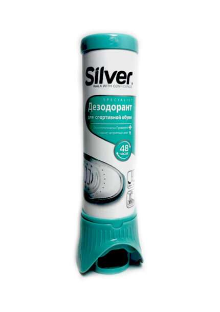 SILVER Sport ფეხსაცმლის დეზოდორანტი (100 მლ)