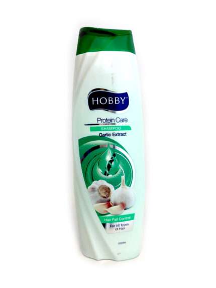 შამპუნი HOBBY  ჰობი ნიორი და პრო ვიტამინ B5, თმისცვენის საწინააღმდეგო600მლ