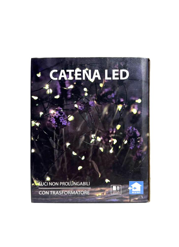 საახალწლო წერტილოვანი განათება, 50 მ.