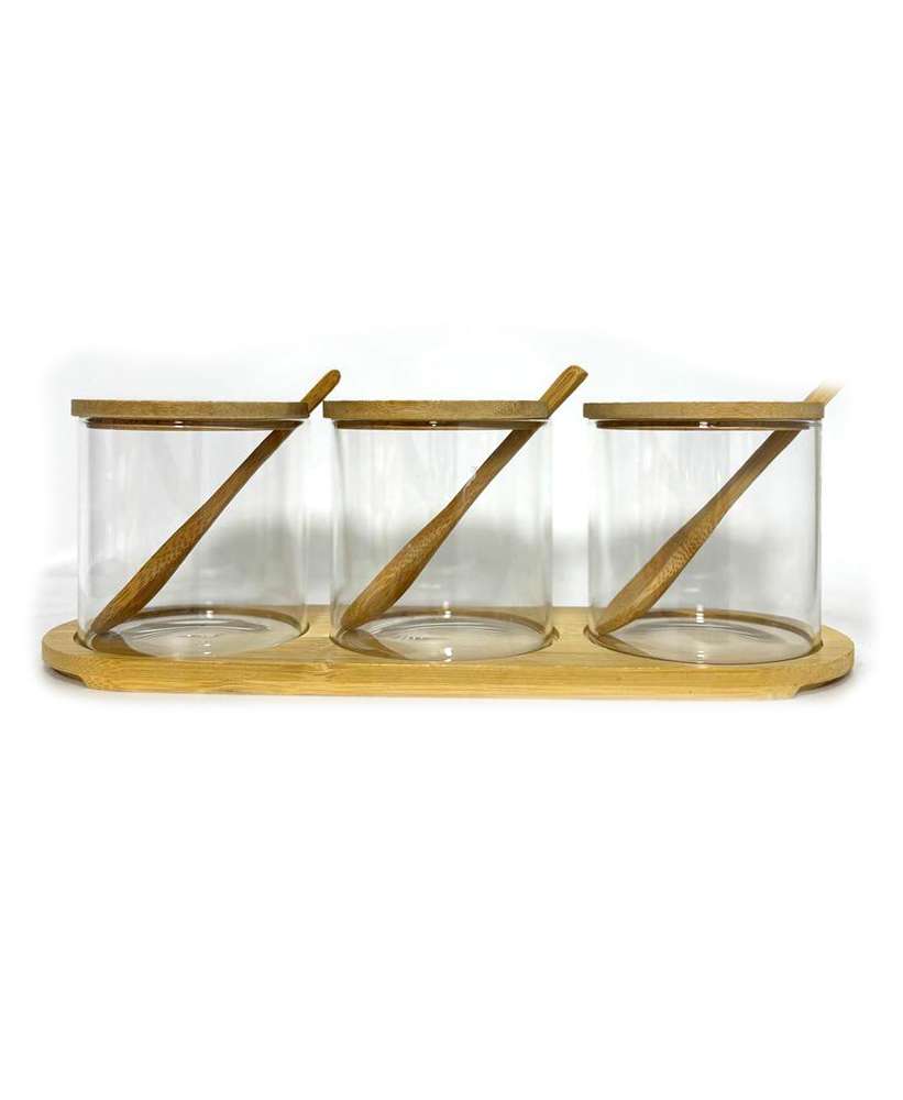 სამზარეულოს შუშის კოლბები 3ც (სიმაღლე  8სმ)