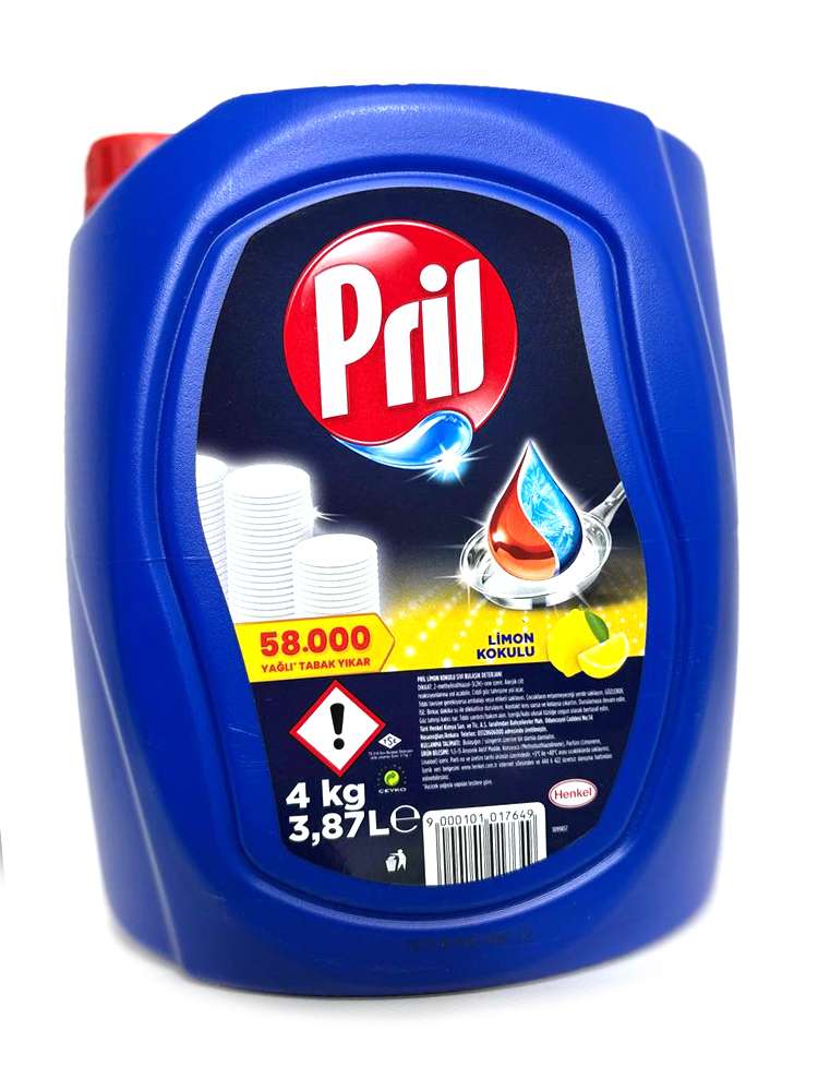 PRİL პრილი ჭურჭლის ჟელე BULAŞIK DETERJANI
