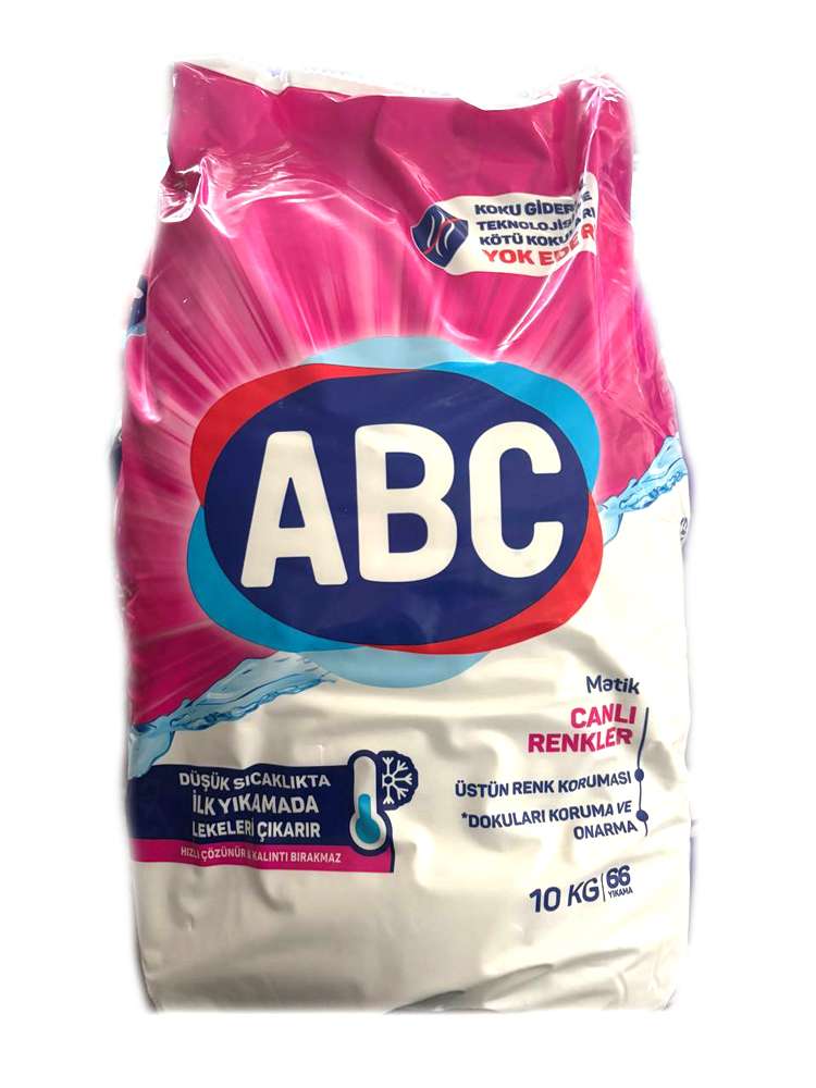 ABC -ავტომატი 10 კგ ფერად