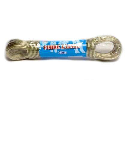 Corde a Linge - სარეცხის თოკი, ოქროსფერი, 20 მ