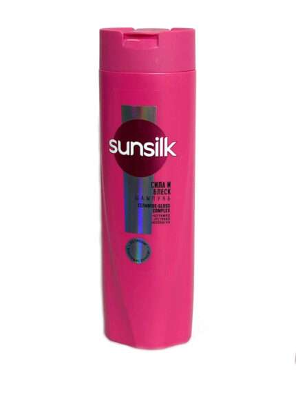 Sunsilk - სანსილკი შამპუნი  მბზინვარება და სიძლიერე 200 მლ x 18