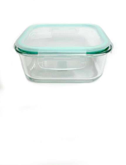 მინის კონტეინერი ჰერმეტული თავსახურით