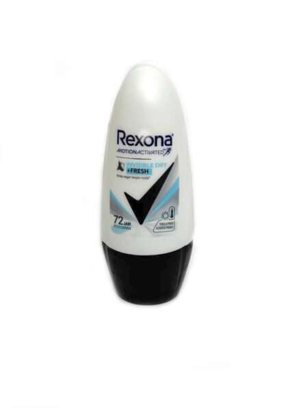 Rexona Invisible Dry + Fresh ბურთულიანი დეოდორანტი – 72-საათიანი დაცვა ლაქების გარეშე