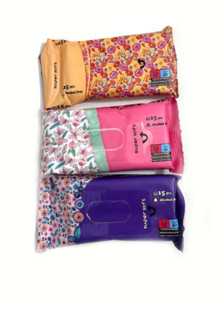 Super Soft სველი ხელსახოცები