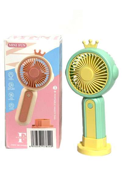 Mini Fun — პორტატული ხელის ვენტილატორი